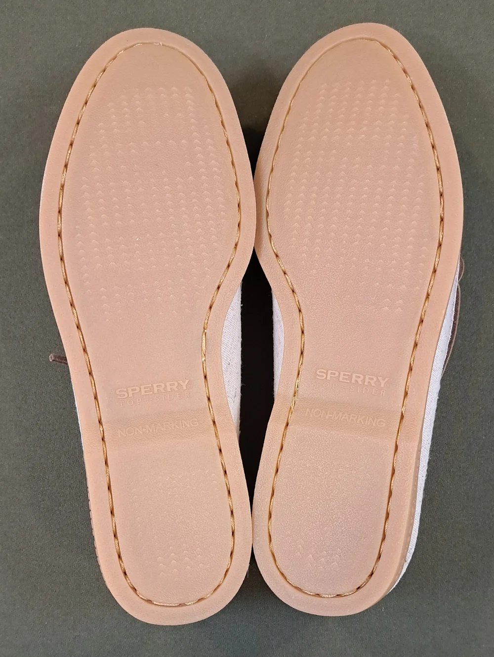Sperry Authentic Original™ 2-Eye Boat Shoe - Color: Light Beige - Size: Men 8.5